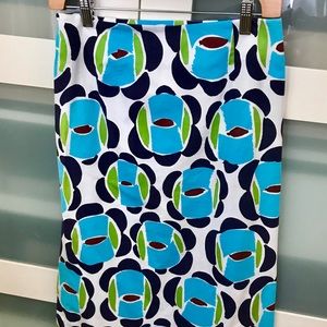 Italian Brand Metradamo Cotton Skirt w/Slit Sz 40